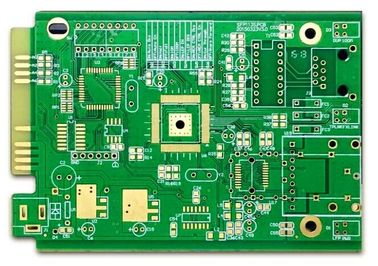Un buon prezzo. FR4 4 Silkscreen bianco di Soldmask del PWB di 2OZ HASL/ENIG di strato 2U» del prototipo di verde di superficie di ENIG con il dito dell'oro in linea