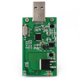 Un buon prezzo. Carta esterna elettronica dello SSD PCBA Conveter della superficie ENIG/HASL del soldermask di verde dell'Assemblea del circuito di FR4 4layer 2OZ in linea