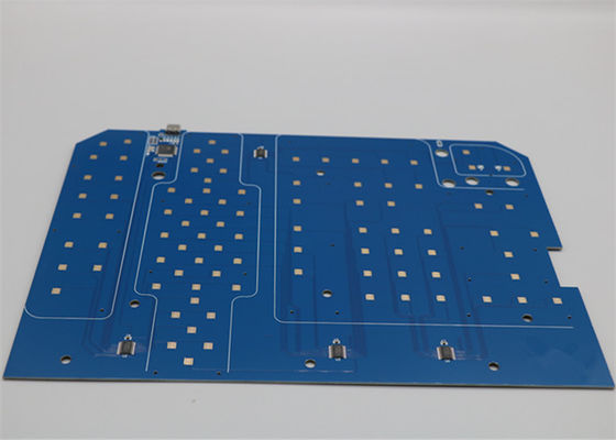 Un buon prezzo. Blue Soldermask 1OZ 4 strato pcb fabbrica pcb assemblaggio shenzhen produttori di circuiti stampati in linea