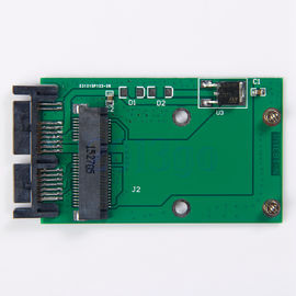 Un buon prezzo. Mini materiale di servizio FR4 dell'OEM di HG di SATA PCBA di adaptateur dello SSD del PCI-e MSATA di PCIe micro in linea