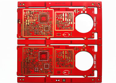 Un buon prezzo. Bordo a più strati del PWB Soldermask 2layer 2oz dell'oro rosso materiale di immersione di HAL FR-4 in linea