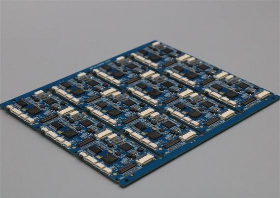 Un buon prezzo. 1 oz di rame blu vendutomaschera FR4 Tempo di consegna rapido Produttore di assemblaggio PCB prototipo in linea