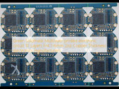 Verde Soldmask Circuito elettronico stampato a più strati 10 strati Fr4 1-6mm 2 oz Rame Spessore produttori di elettronica